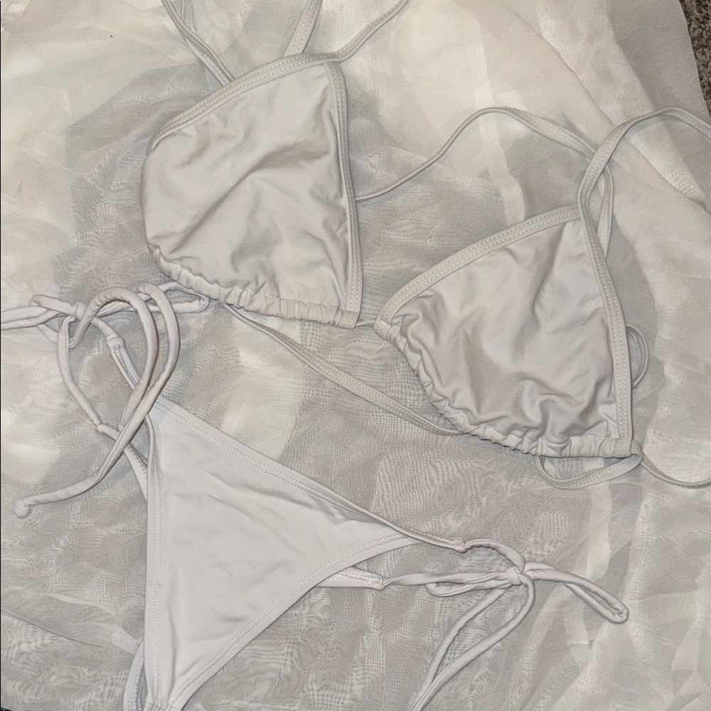 White Bikini Set